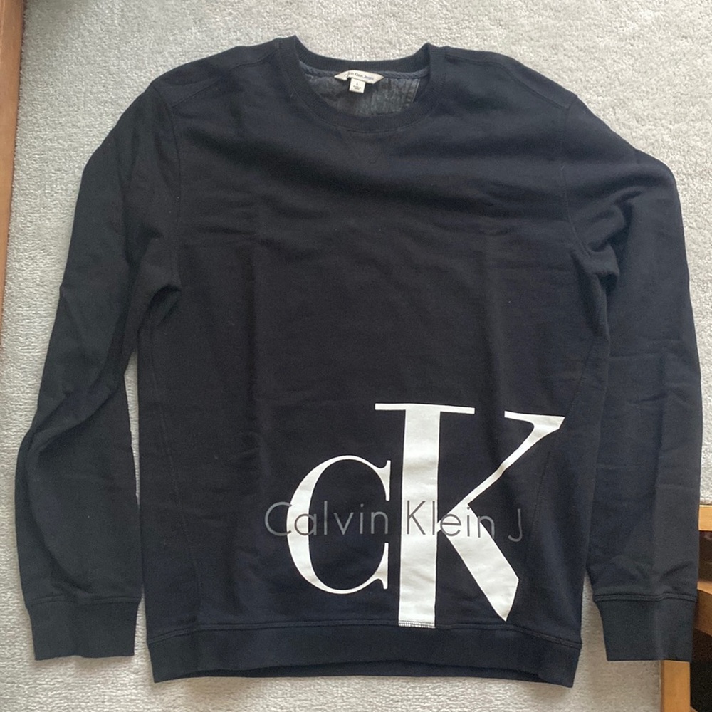 Calvin Klein Crewneck (Black-L)